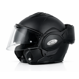 Vito Reverse Matt Black - Systeemhelm - Maat M