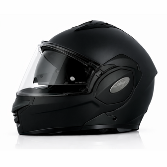 Vito Reverse Matt Black - Systeemhelm - Maat L