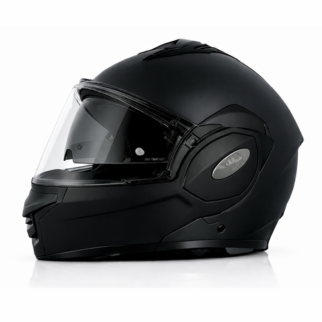Vito Reverse Matt Black - Systeemhelm - Maat S