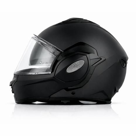 Vito Reverse Matt Black - Systeemhelm - Maat L