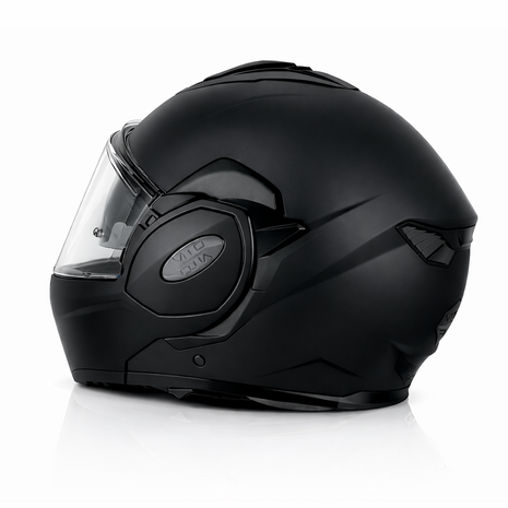 Vito Reverse Matt Black - Systeemhelm - Maat XXL