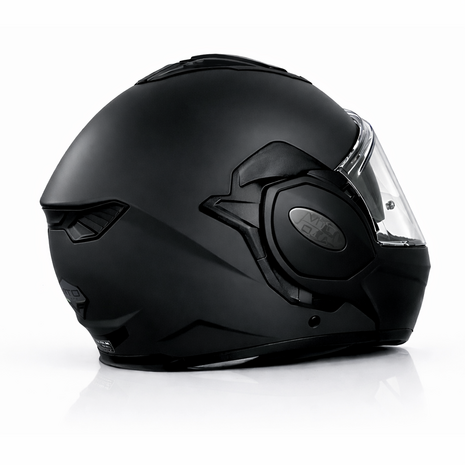 Vito Reverse Matt Black - Systeemhelm - Maat XXL