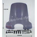 Windscherm Kymco New Like smoke replica origineel (Merk: Aplus) Windscherm Kymco New Like smoke replica origineel (Merk: Aplus)